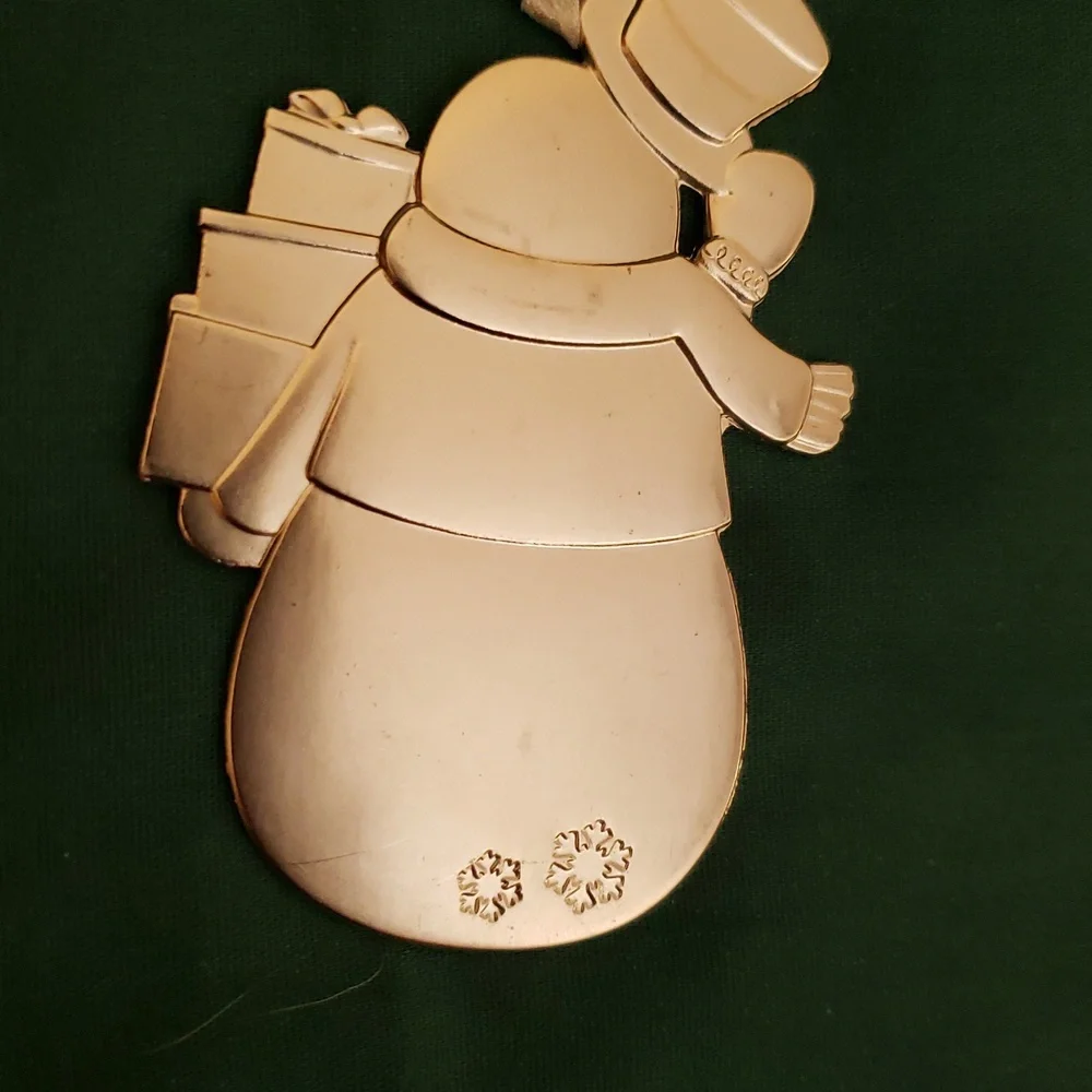 Christmas Blessings Snowman Ornament